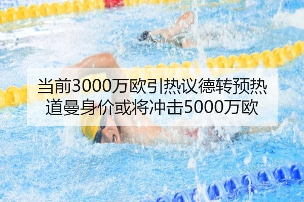 当前3000万欧引热议德转预热道曼身价或将冲击5000万欧